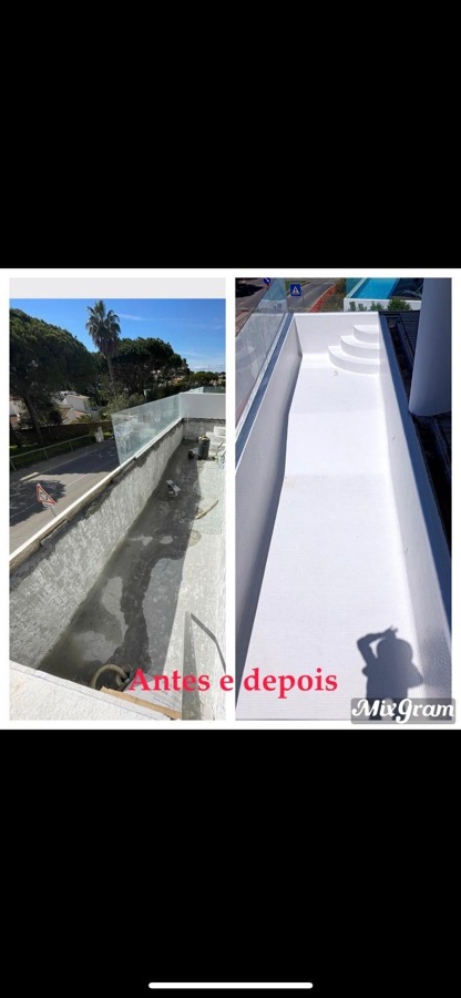Remodelação da piscina