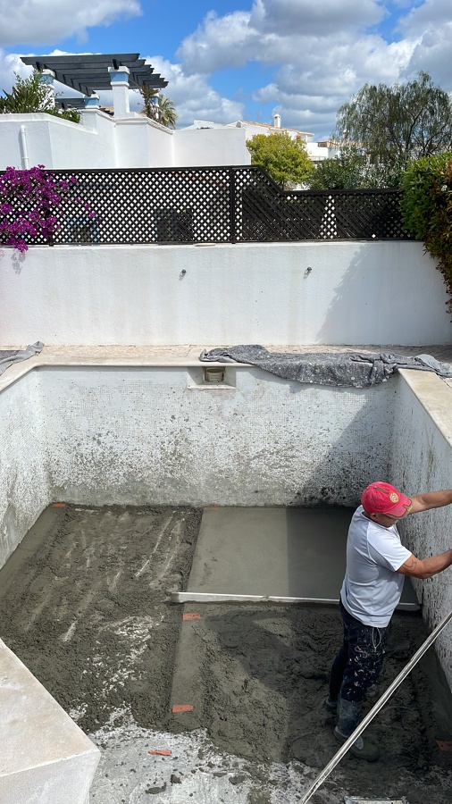 Renovação Piscina quinta do lago