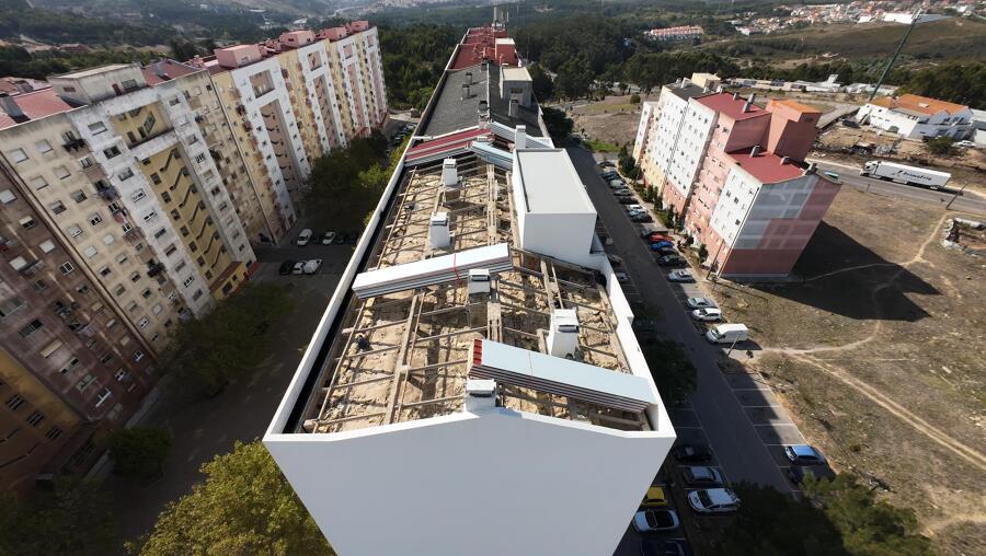 Substituição de telhado