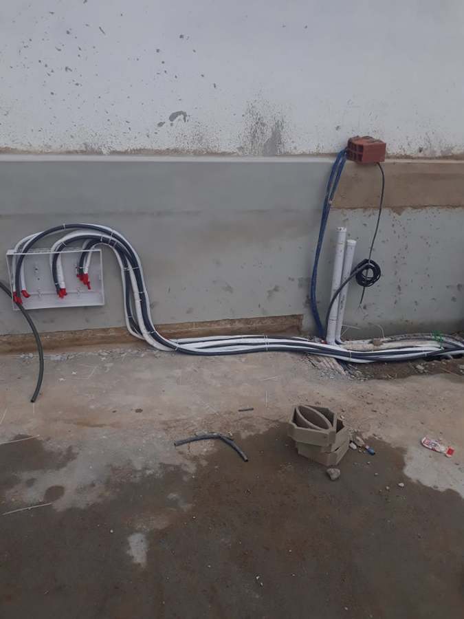 Pre instalaçao de ar condicionado