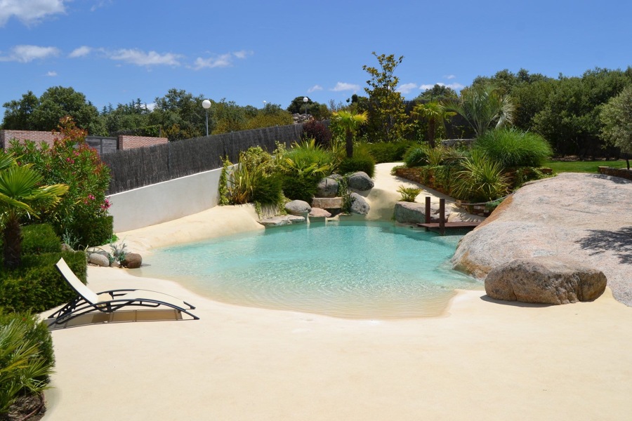 Piscina de areia