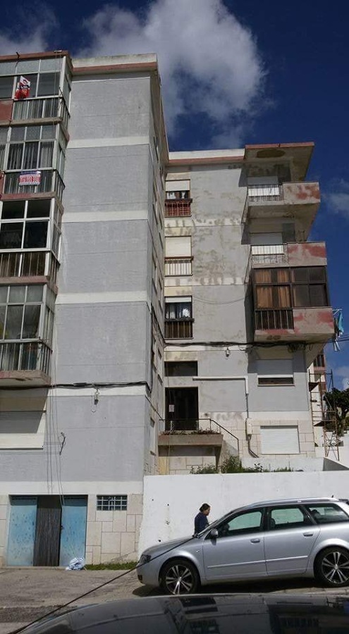 Pintura exterior prédio