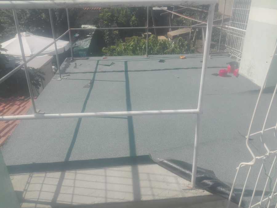 Isolamento de um terraço