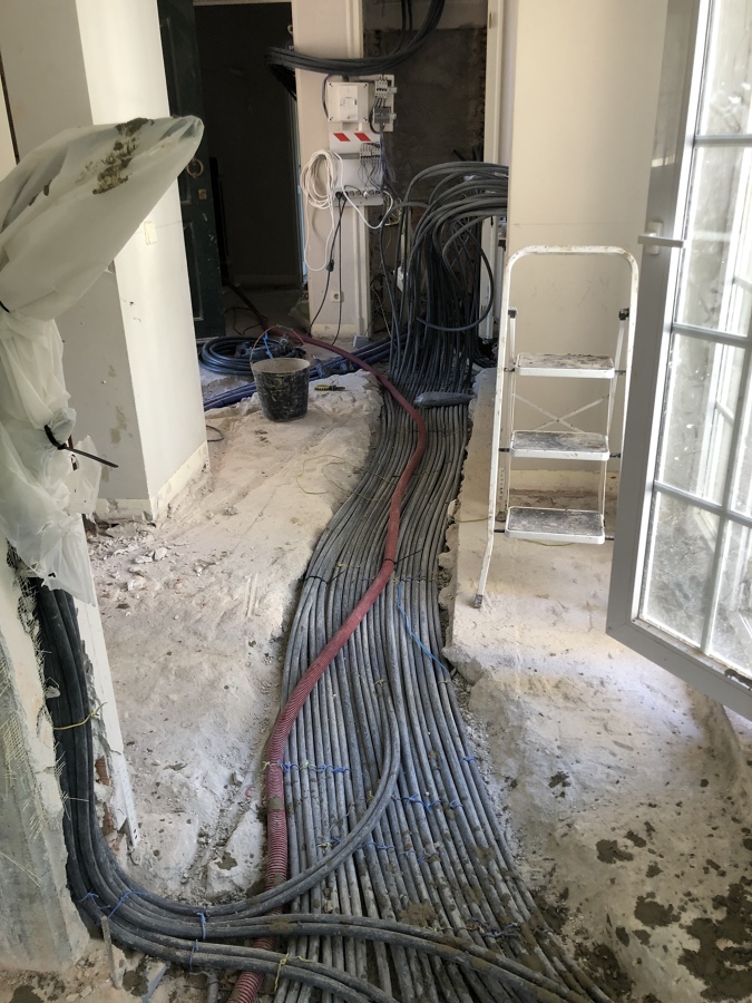Canalização elétrica