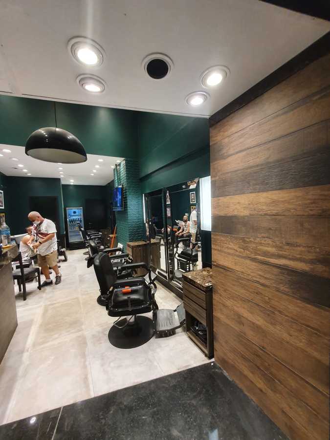 Execução de projeto de barbershop