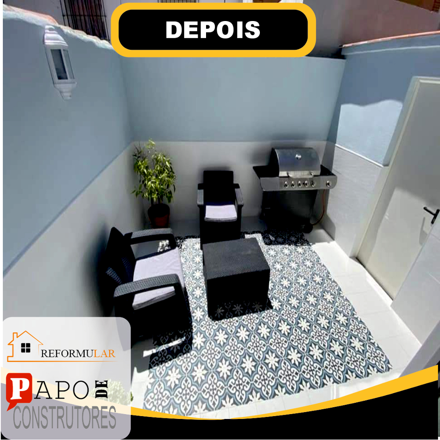 Area externa Depois