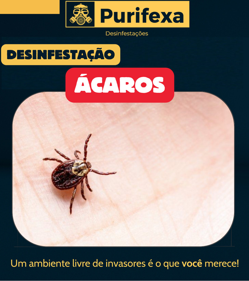 Desinfestação de Ácaros