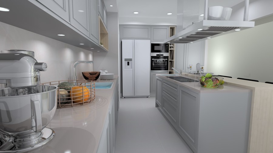 Projeto decoração e distribuição do espaço