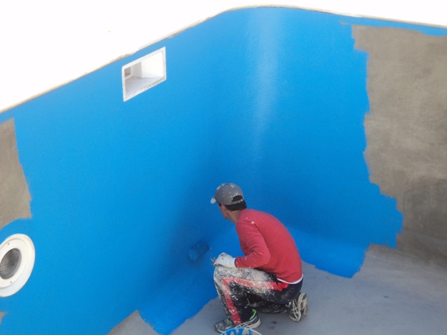 Pintura de piscina