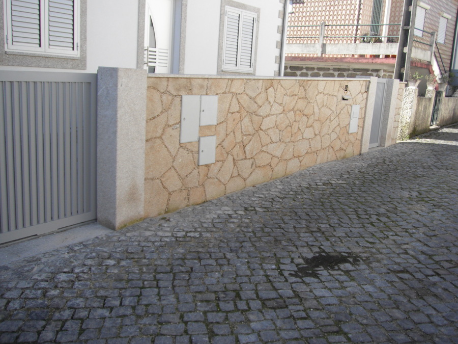 renovação de muros exteriores