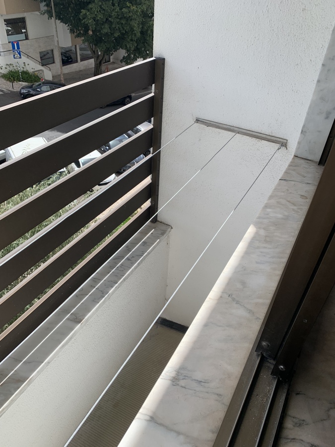 Instalação de estendal