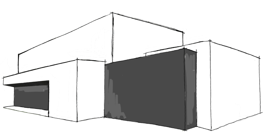 Esquisso de Habitação em Castelo Branco