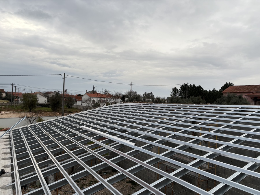 Construção de garagem