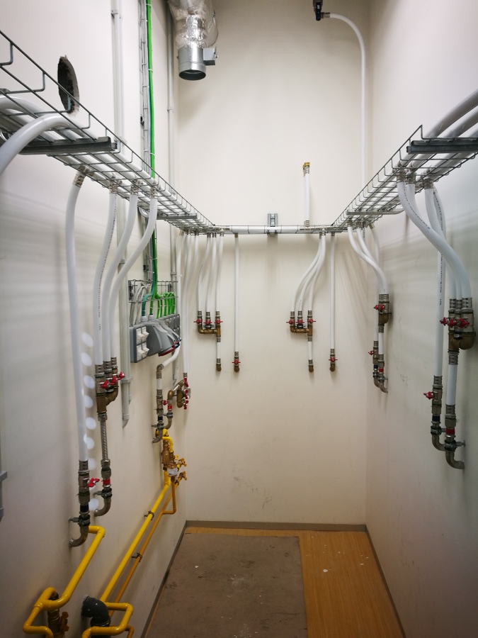 Laboratório de caldeiras e esquentadores