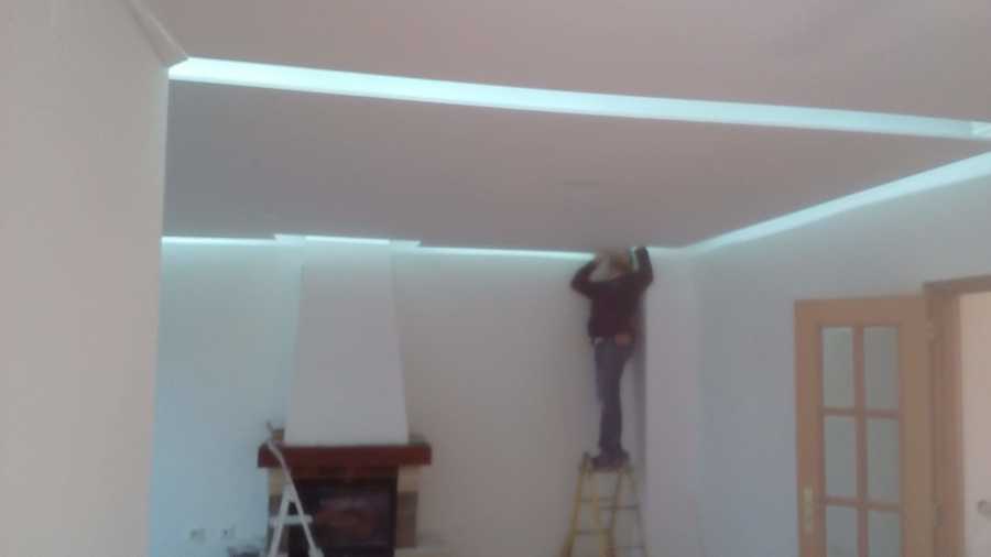 Montagem de fita led