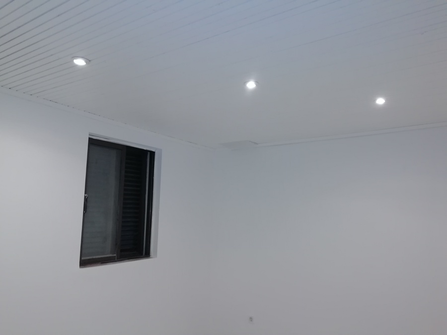 Instalação lâmpadas leds e pintura