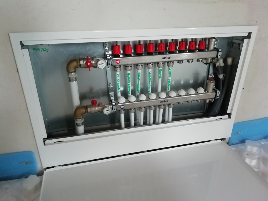 Colector Piso Radiante