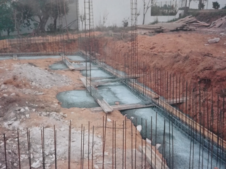 Início de construção