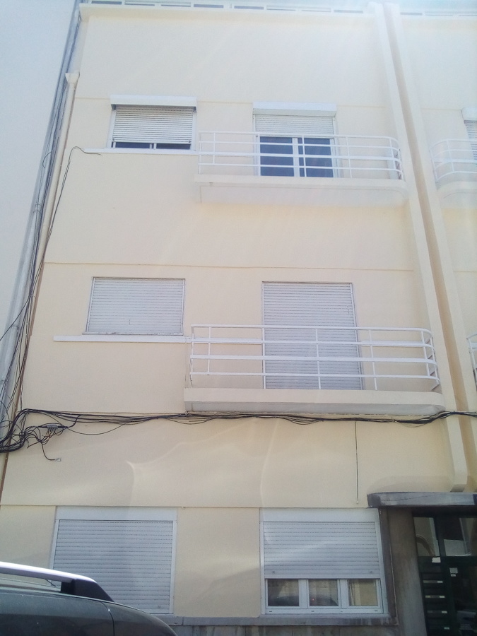 Pintura exterior de prédio