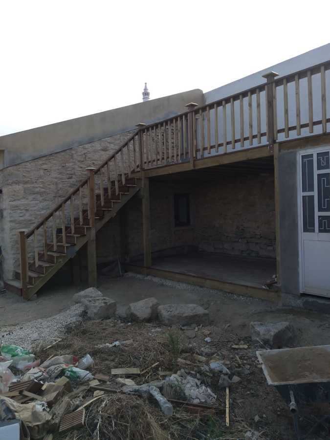 Construção deck dois andares