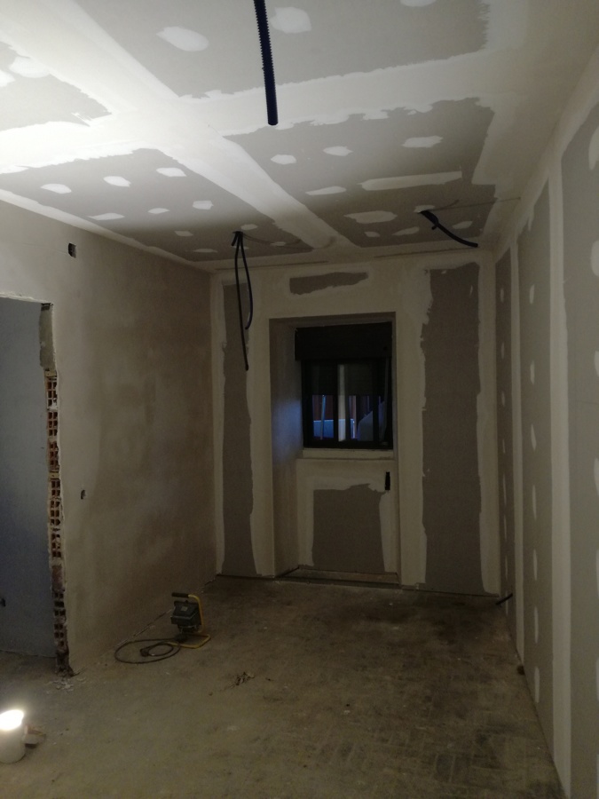 Remodelação interior antes