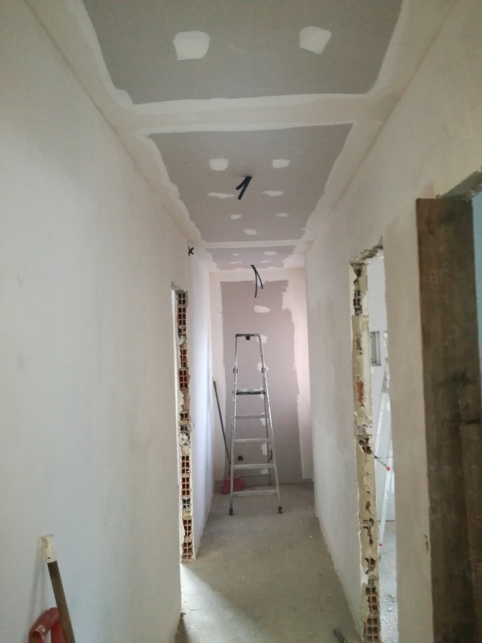 Remodelação interior antes
