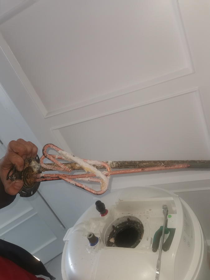 Manutenção termo ocumulador