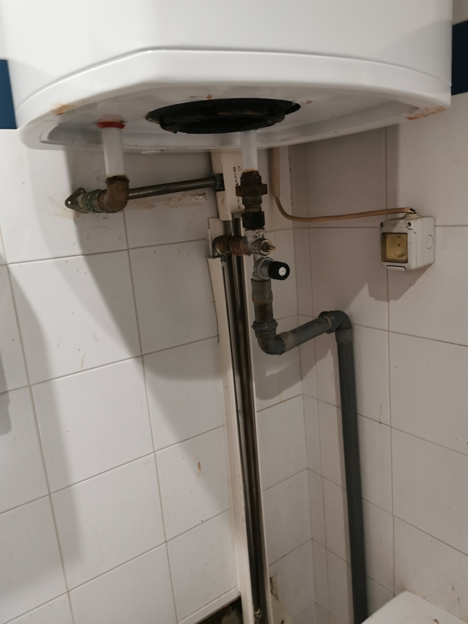 Manutenção termo ocumulador