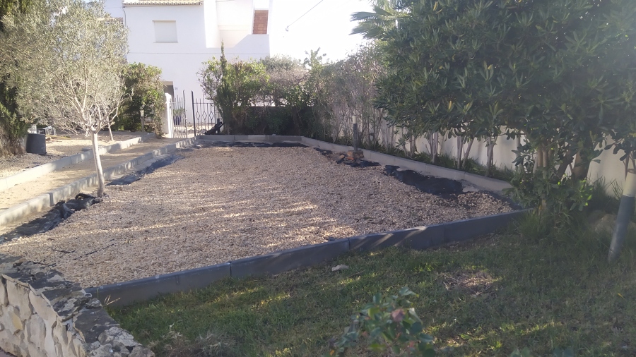 Colocação de meio fio