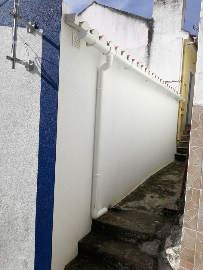 montagem de caleira