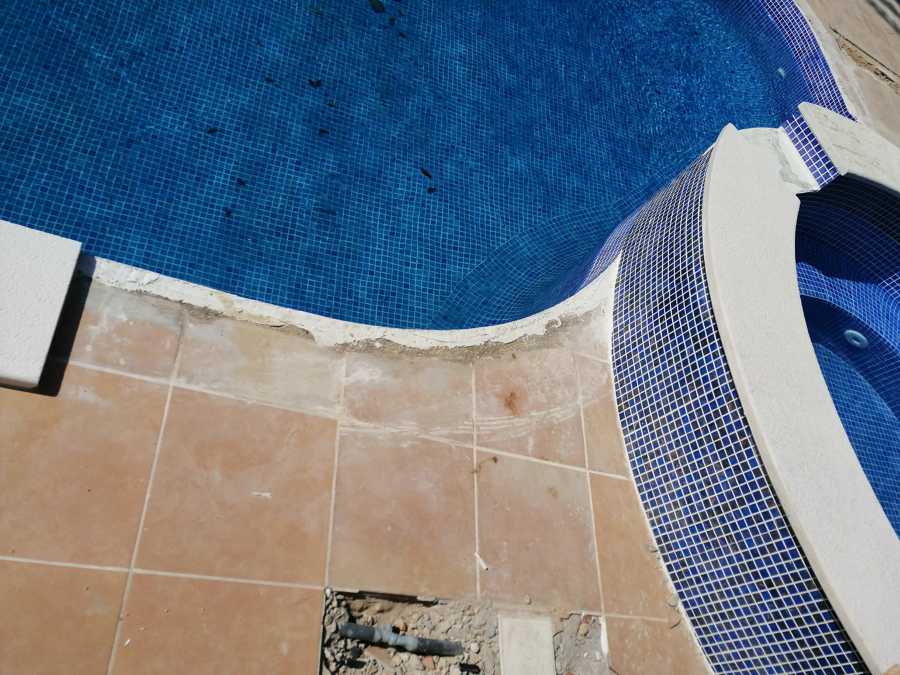Construção piscina