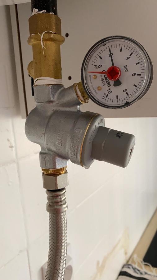 Pressão de agua