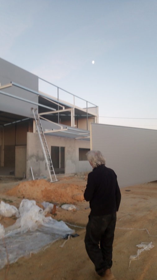 Construção pavilhao