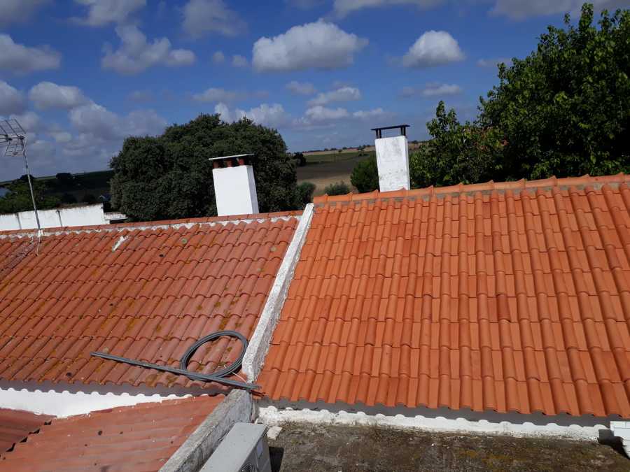 Limpeza de telhados