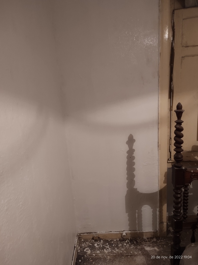Depois parede sem mofo e pintada com tinta anti mofo