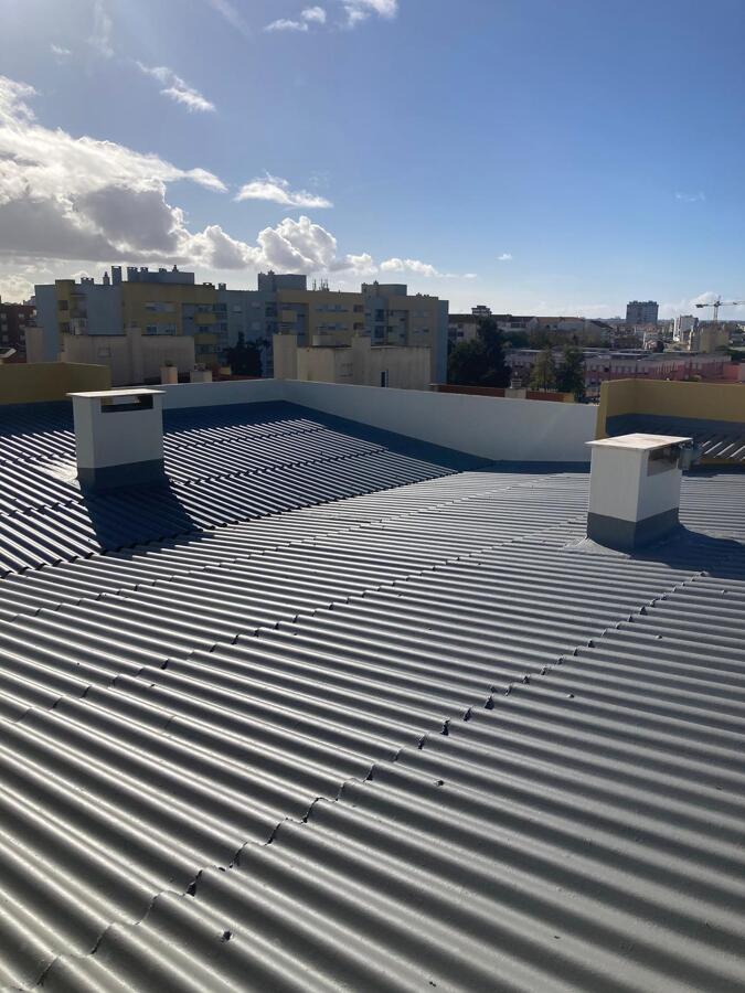 Impermeabilização de telhado no Barreiro