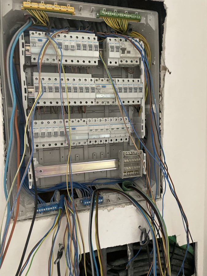 Montagem do Quadro Eléctrico