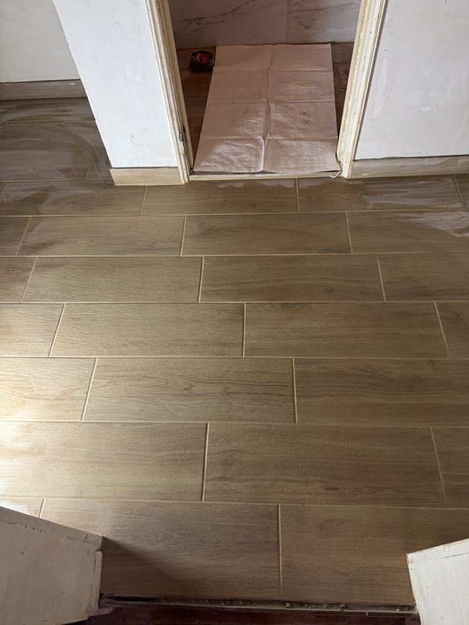 Aplicação de cerâmica