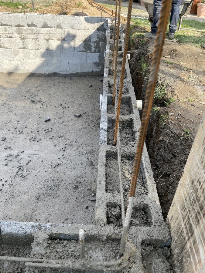 Construção de Piscina