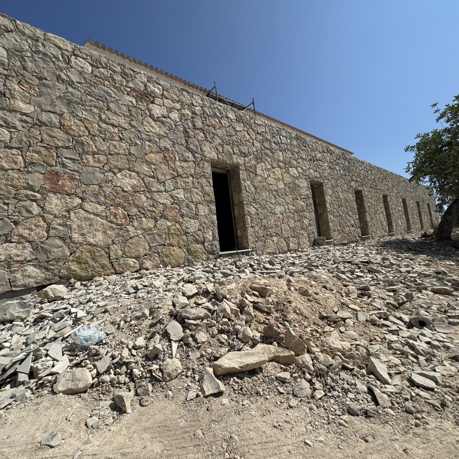 Revestimento em pedras