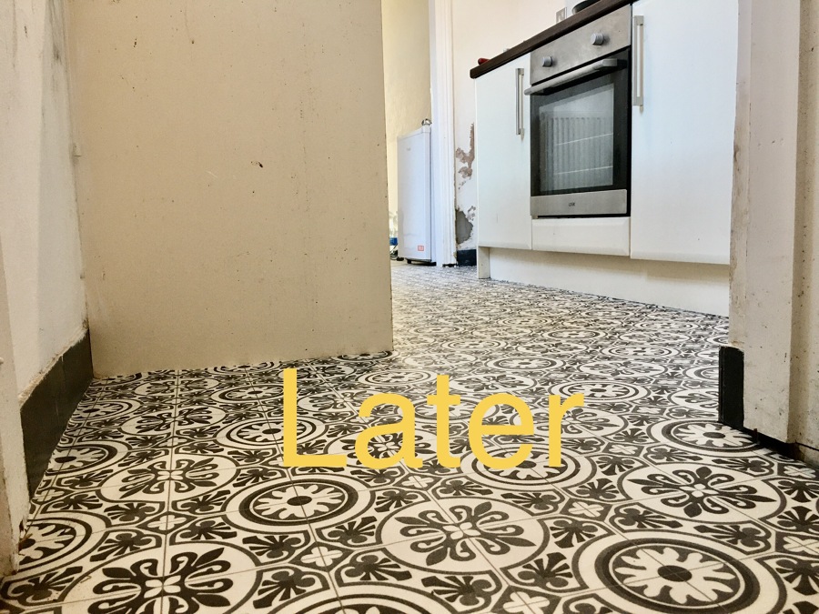 Piso Decorflex em manta ( borracha ).