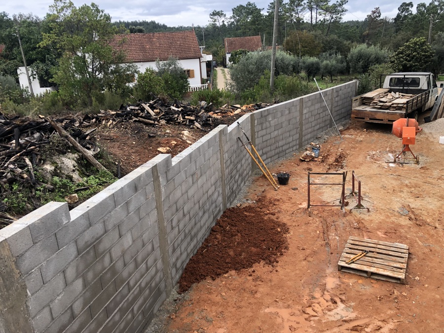 Construção de muros