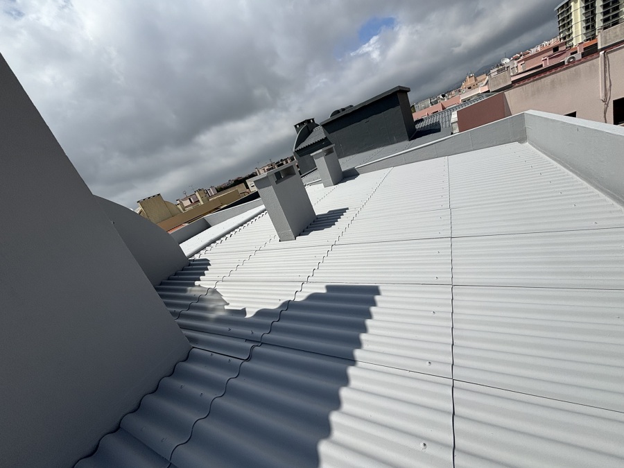 Pintura de cobertura.