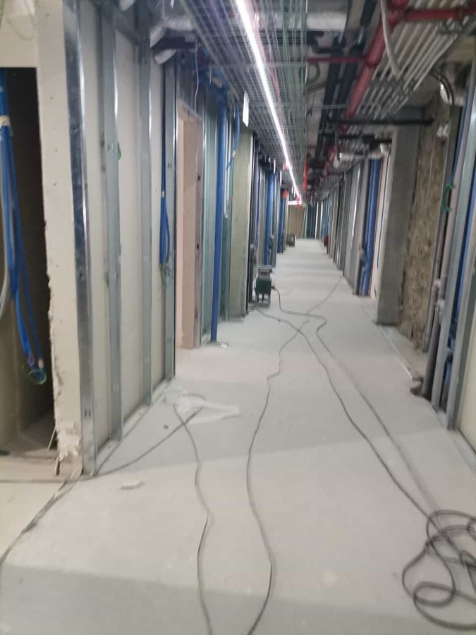 Divisórias em local comercial