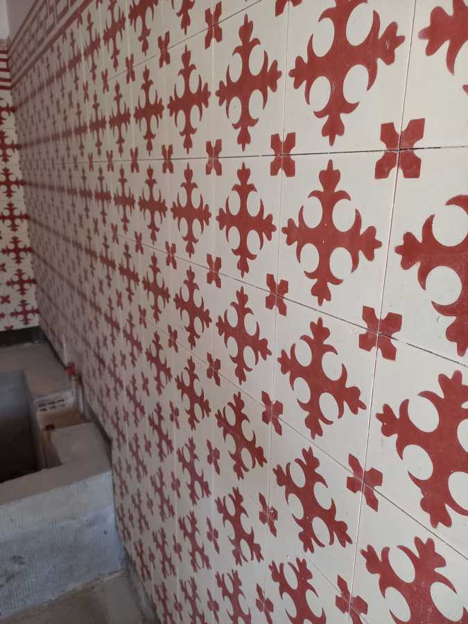 Aplicação de Azulejos