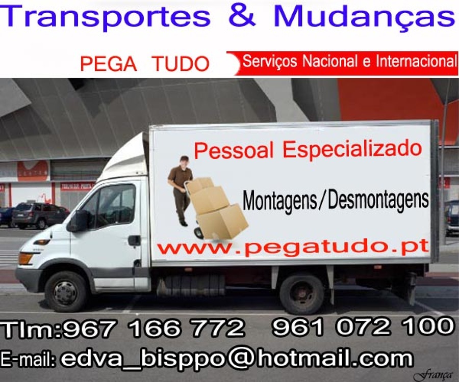TRANSPORTES MUDANÇAS PEGA TUDO