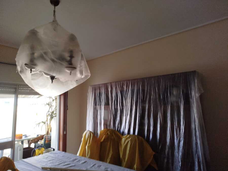 Pintura de um apartamento em Braga