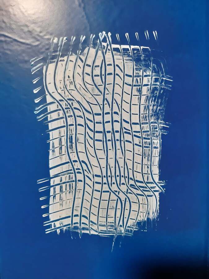 pintura de azulejo