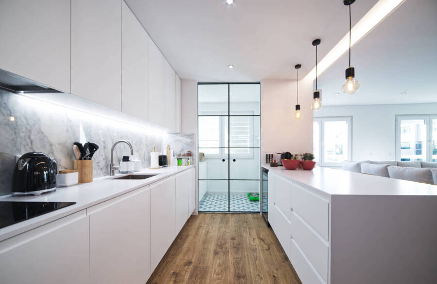 Remodelação de Apartamento nas Avenidas Novas em Lisboa - Cozinha