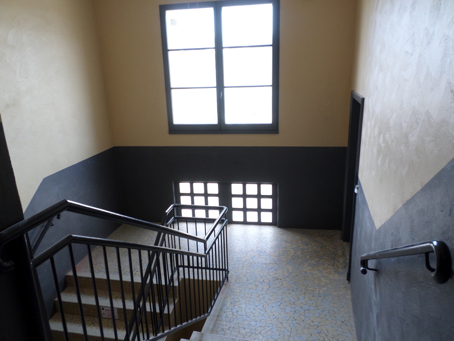 caixa de escadas